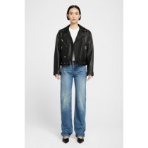 Anine Bing Benjamin Motorcycle Jackets Women Black