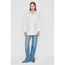 Anine Bing Mika Women's White Shirts