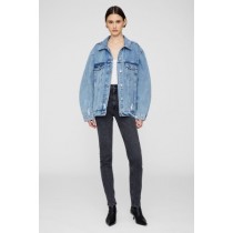 Anine Bing Rory Jackets Women Blue