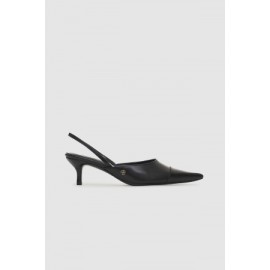 Anine Bing Willa Slingback Heels Women Black