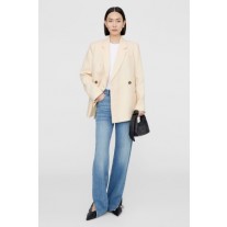 Anine Bing Kaia Blazer für Damen Hellgelb Beige
