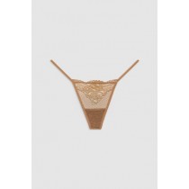 Anine Bing Amina Thong Damen BHs Braun