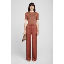 Anine Bing Carrie Hose für Damen, Terrakotta, Seide