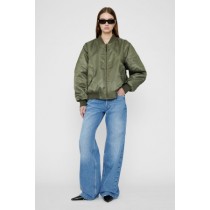 Anine Bing Leon Bomber Damen Blazer Grün