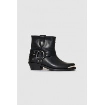 Anine Bing Mid Ryder Damen Stiefel Schwarz