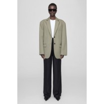 Anine Bing Quinn Blazer Damen Grün Khaki