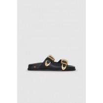 Anine Bing Waylon Damen-Flip-Flops in schwarz