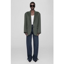 Γυναικεία σακάκια Anine Bing Quinn Πράσινο Λαδί