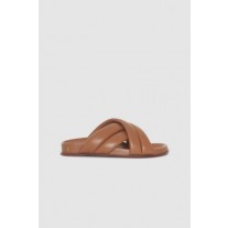 Chinelos femininos Anine Bing Lizzie marrons