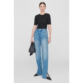 Anine Bing Caitlyn Tops Mulheres Preto