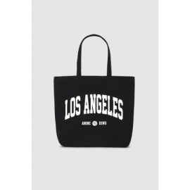 Bolsa tote de lona Anine Bing Remy feminina preta