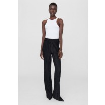 Pantaloni de damă Anine Bing Billie negri