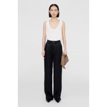 Pantaloni de damă Anine Bing Carrie negri