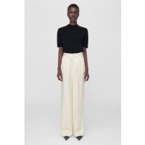 Pantalones Anine Bing Carrie Mujer Oyster 