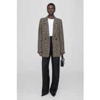 Anine Bing Diana Blazers Dam Creme Black