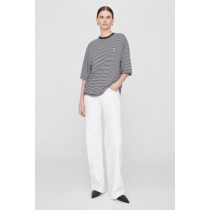 Anine Bing Bo Sweatshirt Dam Svart Vit Randig