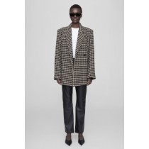 Anine Bing Kaia Houndstooth blazers för kvinnor
