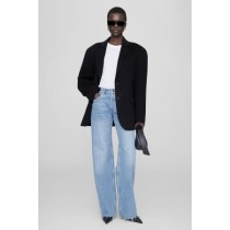 Anine Bing Quinn Blazers Dam Svart