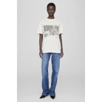 Sweatshirt Anine Bing Lili Ab X Til X Rolling Stones Kvinder Hvid