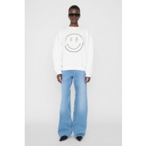 Sweatshirt Anine Bing JaciSmiley Dames Wit