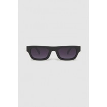 Anine Bing Lunettes de soleil noires Otis femme