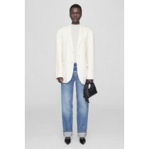 Anine Bing Quinn Blazers Femme Blanc