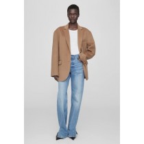 Anine Bing Quinn Blazers Femme Marron
